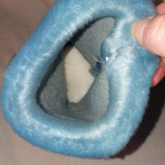 Plushpups Elephant Hand Puppet Toy 12" Blue Plush Stuffed Animal Vintage 2001 - Picture 11 of 12